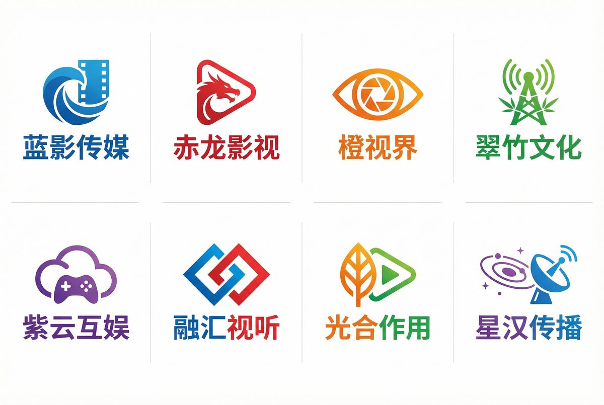 蜜桃传媒视频 - 合作影视品牌Logo墙